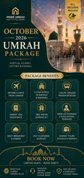 5 Star Umrah Package – October 2026